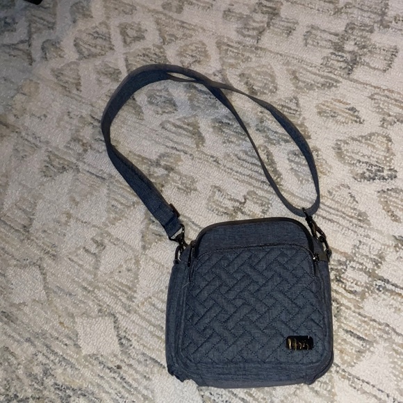 lug Bags Gray Quilted Lug Can Can Crossbody Bag Likenew Poshmark